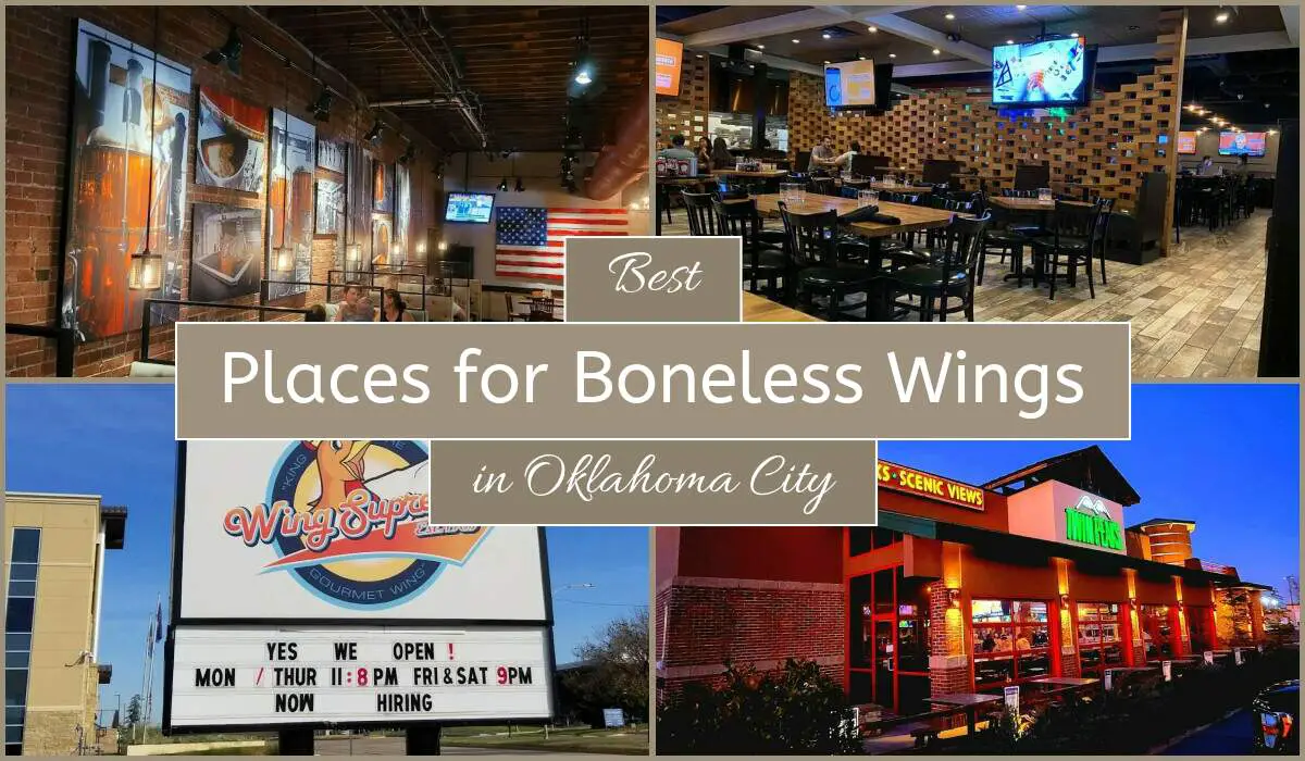 Best Places For Boneless Wings In Oklahoma City