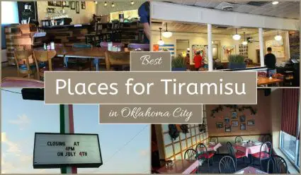 Best Places For Tiramisu In Oklahoma City