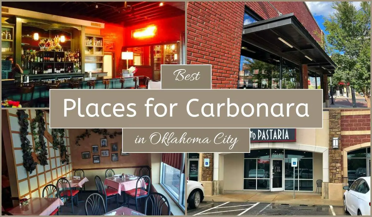Best Places For Carbonara In Oklahoma City
